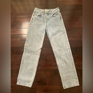 Levi's Light Blue Straight Leg Jeans
